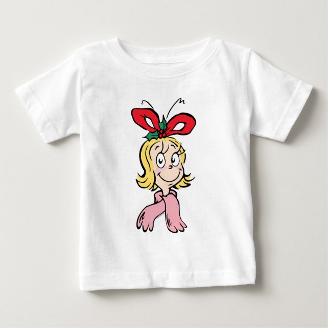 Camiseta Retrato Doce Cindy Lou Quem (Frente)