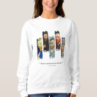 Camiseta retrato e citação de Vincent Van Gogh