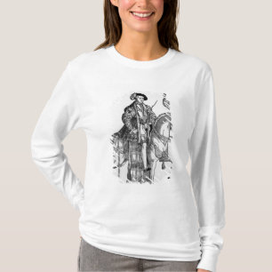 Camiseta Retrato equestre de Philip II da espanha