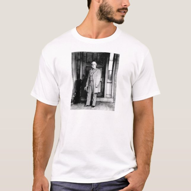 Camiseta Retrato ereto do general Robert E. Lee (Frente)