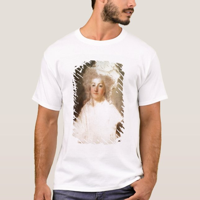 Camiseta Retrato inacabado de Marie-Antoinette (Frente)