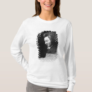 Camiseta Retrato inacabado de Wolfgang Amadeus Mozart