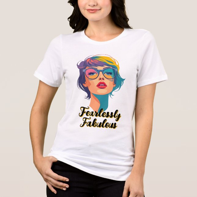 Camiseta Retrato legal da moda de Pop (Frente)