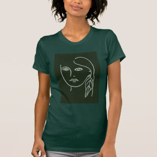 Camiseta Retrato Malachita
