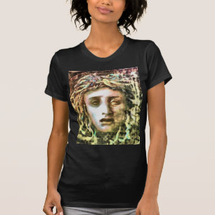 Camiseta Retrato Medusa de um Gorgão
