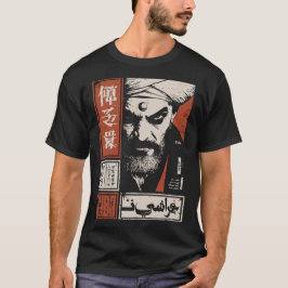 Camiseta Retrato Místico do Médio Oriente | Vintage Exorcis