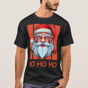 Camiseta Retrato moderno do Papai Noel