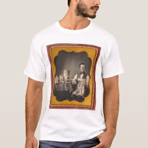 Camiseta Retrato ocupacional de um tinsmith… (40027)