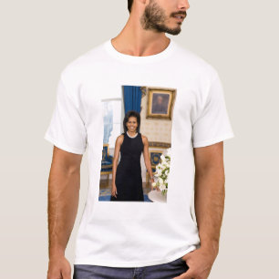 Camiseta Retrato Oficial da Primeira Dama Michelle Obama