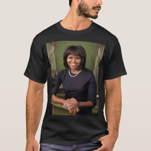 Camiseta Retrato Oficial Michelle Obama