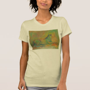 Camiseta Retrato Pastel Horse