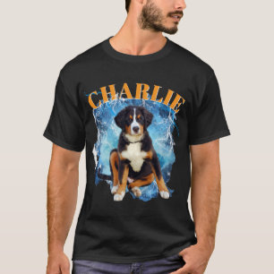 Camiseta Retrato Personalizado de Animal de Estimação ao Es