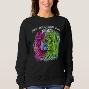 Camiseta Retrato Pop Colorido de Terra Nova Cachorro Mãe"