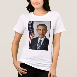 Camiseta Retrato Presidencial de Barack Obama
