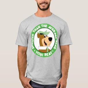 Camiseta Retrato sorridente do Urso Yogi
