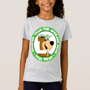 Camiseta Retrato Sorridente do Yogi Bear
