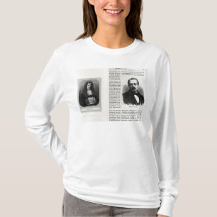 Camiseta Retratos de Denis Papin e de Etienne Lenoir