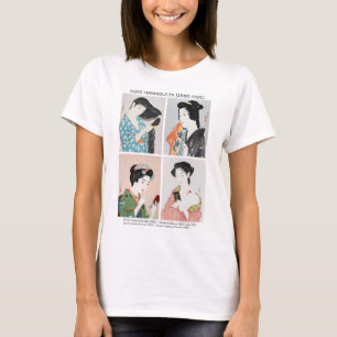 Camiseta Retratos de mulheres japonesas - Goyō Hashiguchi