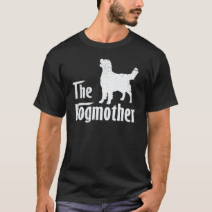 Camiseta Retreiver Engraçado Mãe de Cachorro Dia das Mães