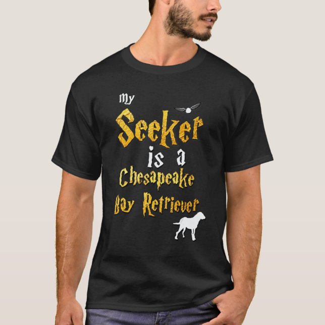 Camiseta Retriever da Baía de Chesapeake  Retriever da Baía (Frente)