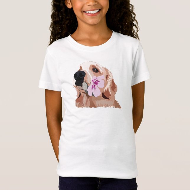 Camiseta Retriever de ouro (Frente)