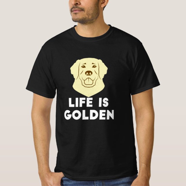 Camiseta Retriever de ouro (Frente)