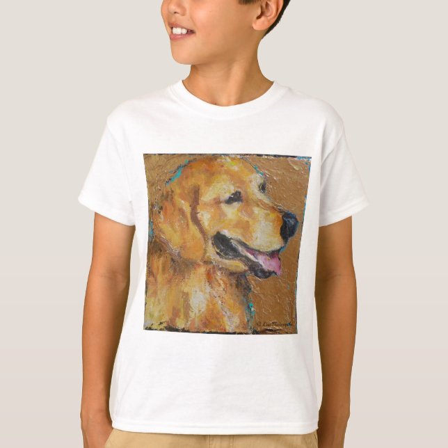 Camiseta Retriever de ouro (Frente)