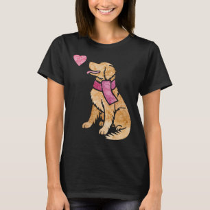 Camiseta Retriever de Ouro de Aquarela 2 626