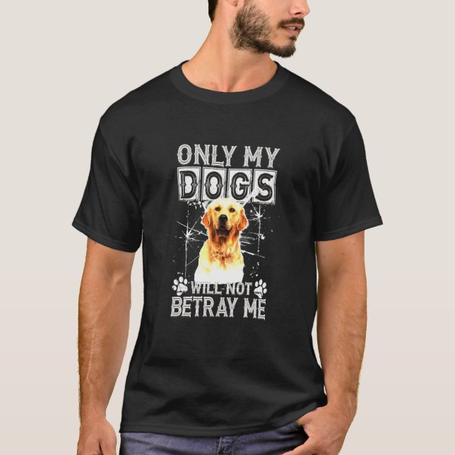 Camiseta Retriever de ouro Trazer-me (Frente)