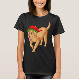 Camiseta Retriever de Ouros de papais noeis