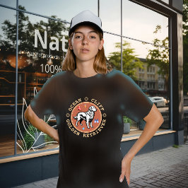Camiseta retriever dourado