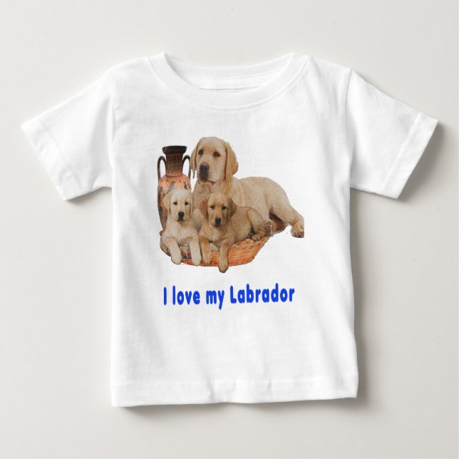 Camiseta Retriever Labrador (Frente)