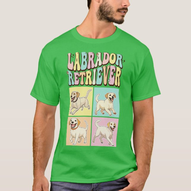 Camiseta Retriever Labrador (Frente)