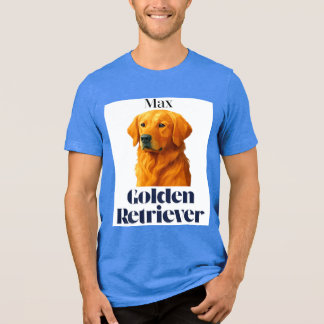 Camiseta Retriever ouro,Cachorro Lover,Retrato Pet,Cachorro