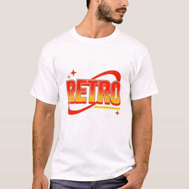 Camiseta Retrô. (Frente)