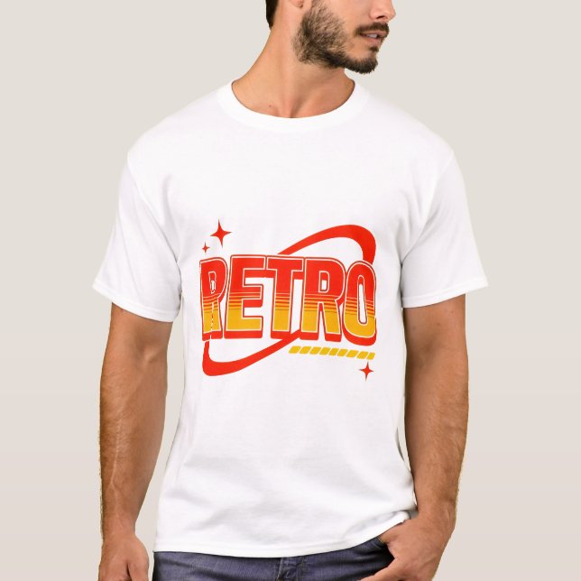 Camiseta Retrô. (Frente)