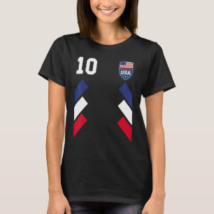 Camiseta Retro10 USA Futebol americano, futebol americano F