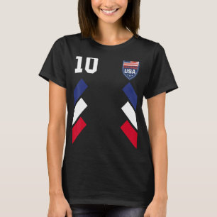 Camiseta Retro10 USA Futebol americano, futebol americano F