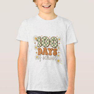 Camiseta Retro 100 Dias de Escola