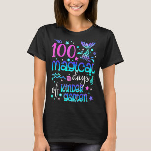 Camiseta Retro 100 Dias Mágicos De Sereia Do Jardim De Infâ