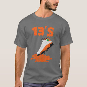 Camiseta Retro 13 Calçado De Starfish Ripping 13'S Sneaker