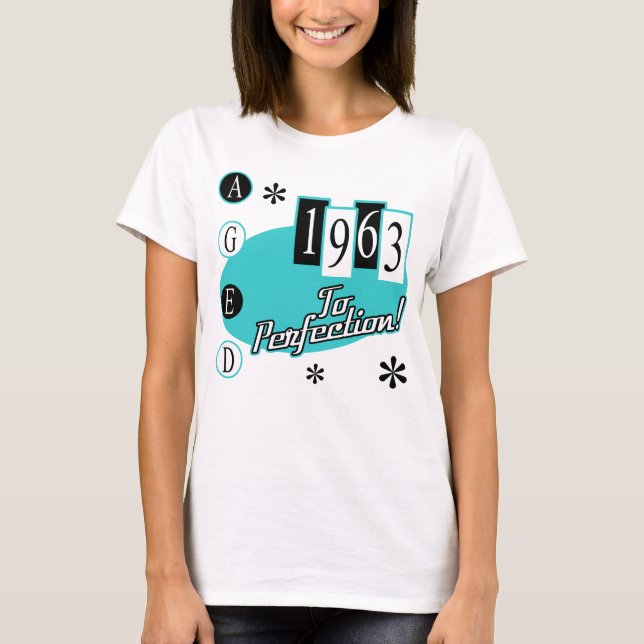 Camiseta Retro 1963 60º aniversário (Frente)