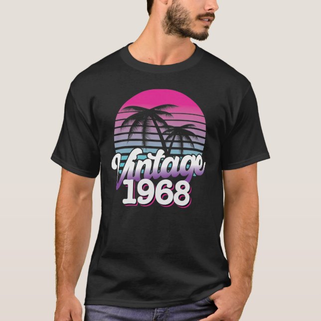 Camiseta Retro 1968 Edição limitada | Ideia de presente de  (Frente)