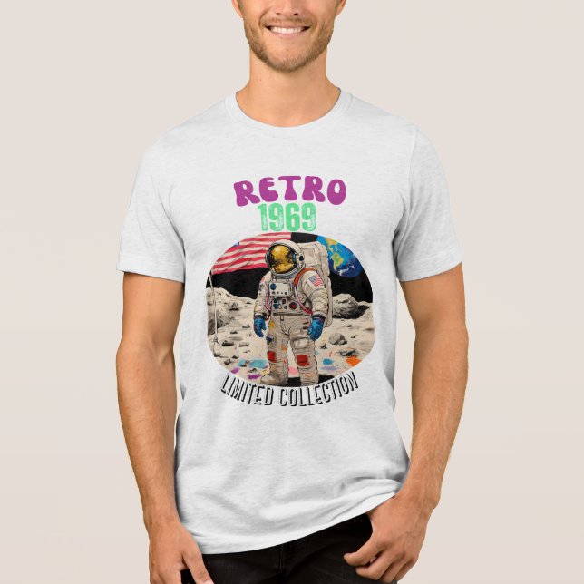 CAMISETA RETRO 1969 - REVIVÊNCIA RETRO (RECOLHA LIMITADA) (Frente)