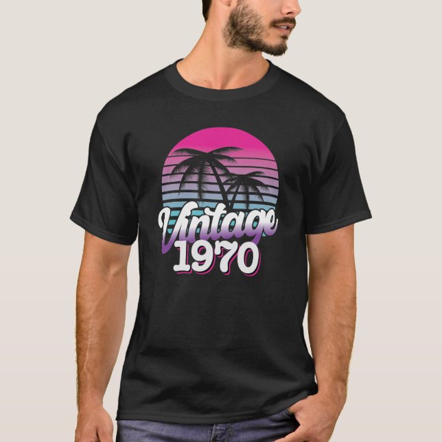 Camiseta Retro 1970 Edição limitada | Ideia de presente de  (Frente)