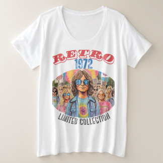 CAMISETA RETRO 1972 - REVIVÊNCIA RETRO (RECOLHA LIMITADA)