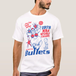 Camiseta Retro 1978 Washington Bullets de Basquete