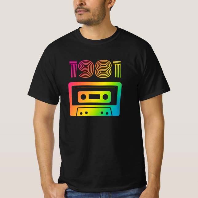 Camiseta Retro 1981 (Frente)