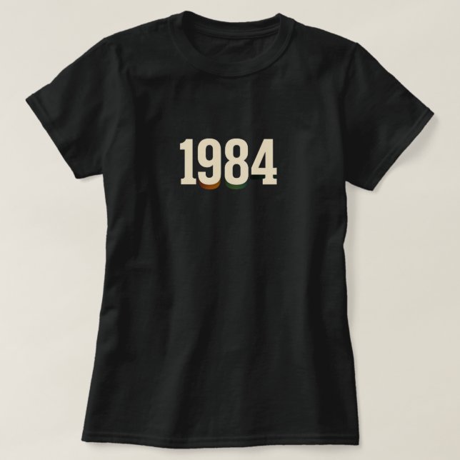 Camiseta Retro 1984 Shirt (Frente do Design)