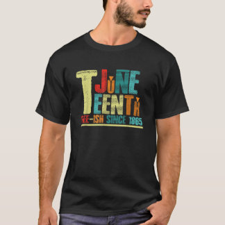 Camiseta Retro 19 Estados Unidos Africanos 1865 Equali